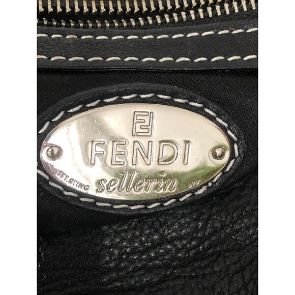 Vintage Fendi Mama Forever Bag Selleria Leather Mini - Picture 7 of 13